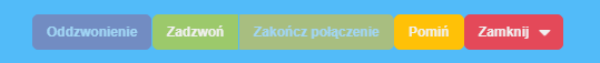 przyciski akcji na sprawie