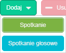 opcje dodawania spotkań